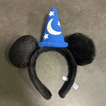 미키 귀 마법사 모자
