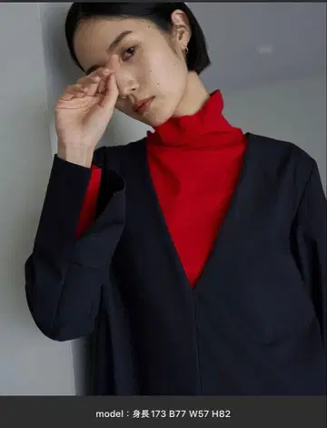 UNFILO 마이뷰티 니트 터틀넥