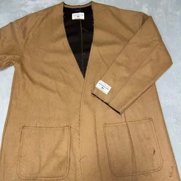 RAGEBLUE AUSTRALIAN 노카라 컷오프 코트 아우터