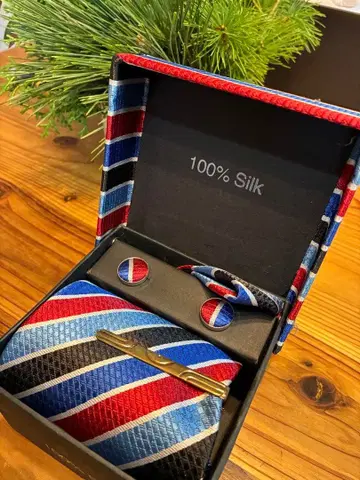 실크 100% 넥타이 세트 i134