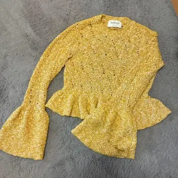 beautifulpeople 뷰티풀피플 페플럼 슬리브 니트