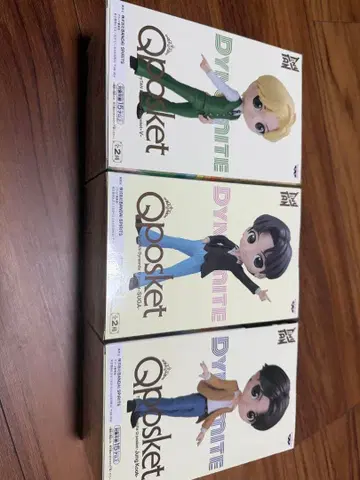 Qposket Dynamite 3체 세트 Jungkook, V, Suga