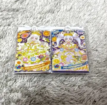 비밀의 아이프리 츠무기 프린세스 반지 클로버 공주 아크릴 키링