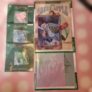 제일복권 Mrs. GREEN APPLE 러버 스트랩 클리어 파일