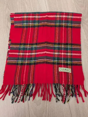 L.L.Bean 타탄 체크 머플러