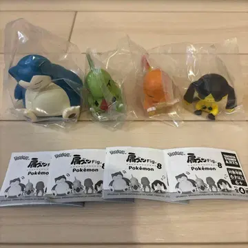 새상품 어깨 쿵 Fig. 포켓몬 전 4종 컴플리트 세트