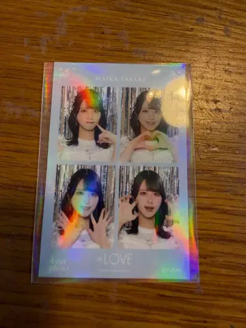 이코라브 사사키 마이카 4컷 포토 카드 vol.2 아레나 투어 20252