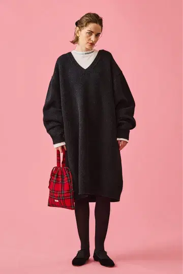 oblada cinch 니트 원피스