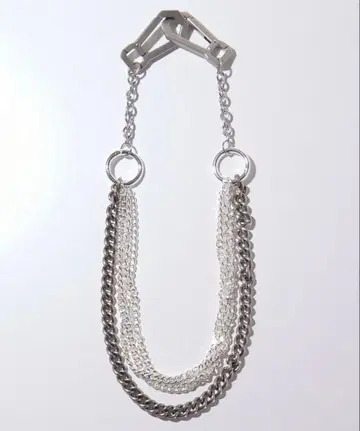 GRANCY 카라비너 디자인 레이어링 월렛 체인