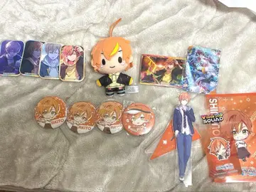 프로세카 시노노메 아키토 캔뱃지 아크릴 스탠드 봉제 인형 묶음 판매