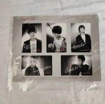 SHINee SM 공식 씰 2장 세트
