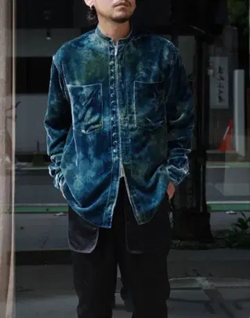 MASU 타이다이 벨벳 셔츠 50