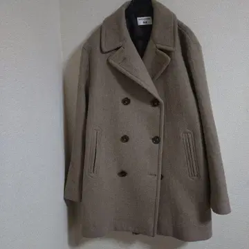 유니클로 x 이네스 울 혼방 피 코트 XL 베이지