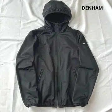 DENHAM 소프트쉘 자켓 블랙 S 풀 집업