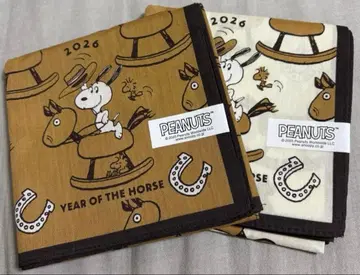 십이지 스누피 2026 말띠 손수건