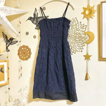 SnaUna 펀칭 레이스 2way 원피스