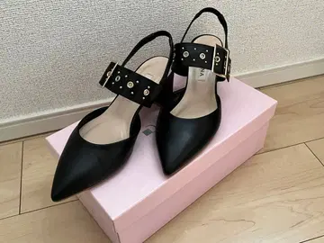 DIANA 다이애나 뮬 블랙 23cm