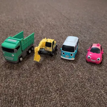 꼬마버스 타요 (덤프트럭 굴착기 밴 승용차)