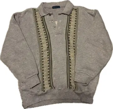 그레이 니트 스웨터 빈티지