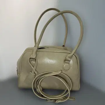 시마무라 tal. by yumi. 보스턴 백 베이지 아이보리