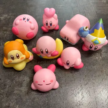 커비 피규어 8개 세트