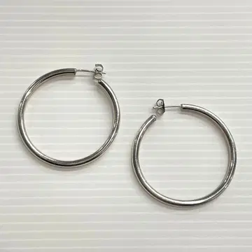 실버 925 후프 실버 귀걸이