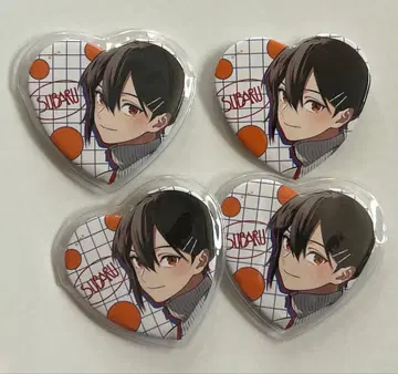 비바렌 Xlamv 귤 캔뱃지 스바루