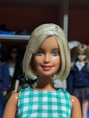 바비 인형 금발 밥 가동 바디 본체 의류 포함