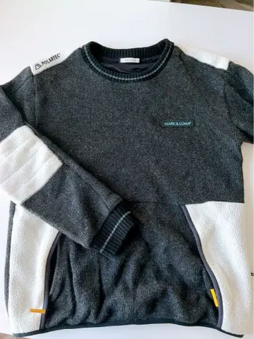 MARK & LONA 그레이 스웨터