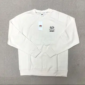 새상품 FRUIT OF THE LOOM 트레이닝복 긴팔 아이보리 XL