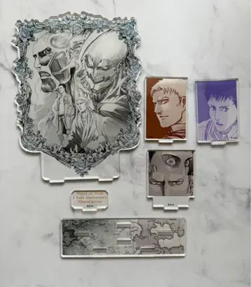 진격의 거인 라이너 베르톨트 디오라마 아크릴 스탠드 온라인 전시회