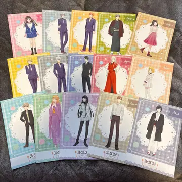 후르츠 바스켓 카페 엽서 15장 세트