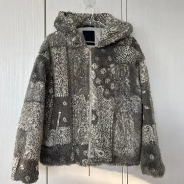 타트라스 페이즐리 무늬 보아 플리스 자켓 사이즈 02