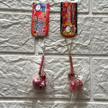 지역 한정 키티 아오모리 한정 사과 아가씨 & 네부타 버전 끈 장식