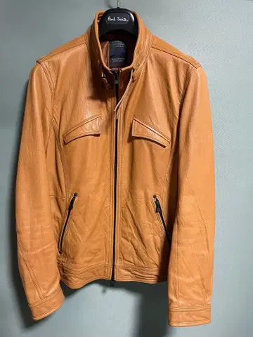 니콜클럽 라무 가죽 자켓