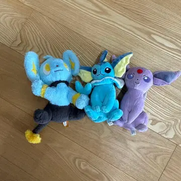 포켓몬 봉제 인형 3체 세트