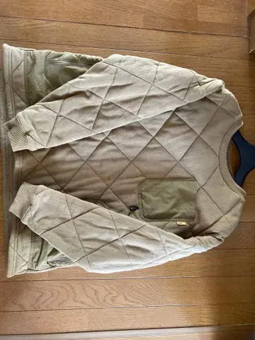 그립스와니 퀼팅 자켓 베이지