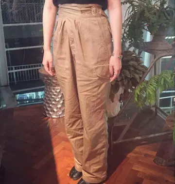 hooked vintage 구매 그루카 팬츠 베이지