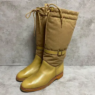 [ ROSSETTI GREEN ] ( 24 ) 롱 부츠 드로 코드 벨트