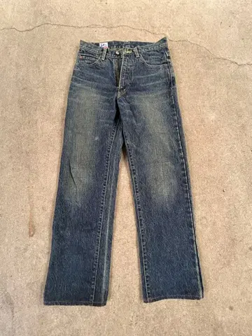 EIGHTG 스트레이트 데님 다크 블루