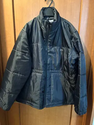 [ 택 포함 미사용 새상품 ] Lee 블랙 다운 자켓