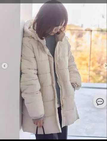 인기! 새상품 사만사 모스모스 스타일업 패디드 코트