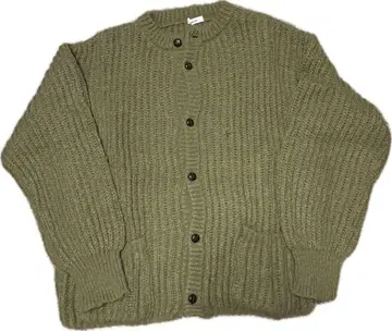 올리브 그린 가디건 epnok