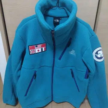 THE NORTH FACE 플리스 자켓 M 터콰이즈