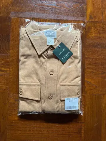 새상품 미사용 L.L.Bean M 샤미 크로스 셔츠