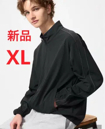 새상품 유니클로 울트라 스트레치 액티브 트랙 자켓 XL 블랙