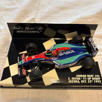 조던 하트 193 E. 어빈 F1 미니카 한정판