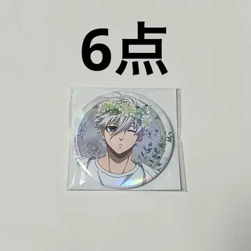 블루 록 flower crown 캔뱃지 빅 홀로그램 나기