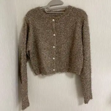 prose verse 라메 페더 숏 가디건