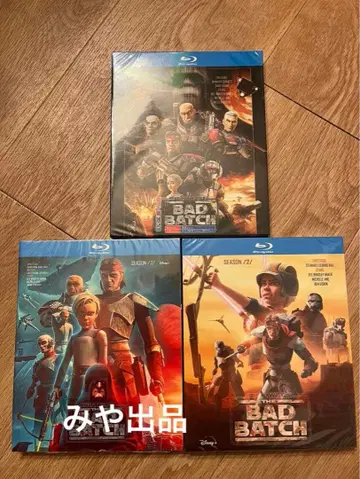 일본어 더빙 [ 스타 워즈: 배드 배치 시즌 1-2-3 ] 블루레이